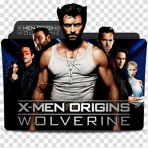 MARVEL X Men Films Folder Icon , x-menoriginswolverine transparent background PNG clipart