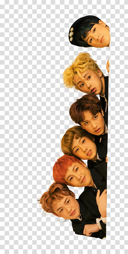 NCT Dream Heads, male group transparent background PNG clipart