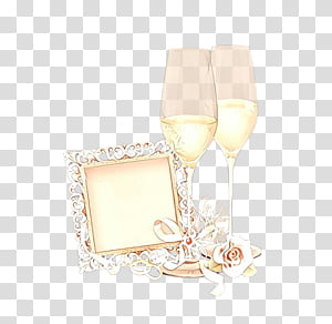 Wine glass,  Cartoon, Champagne Stemware, Drink, Drinkware, Tableware, Beige transparent background PNG clipart thumbnail