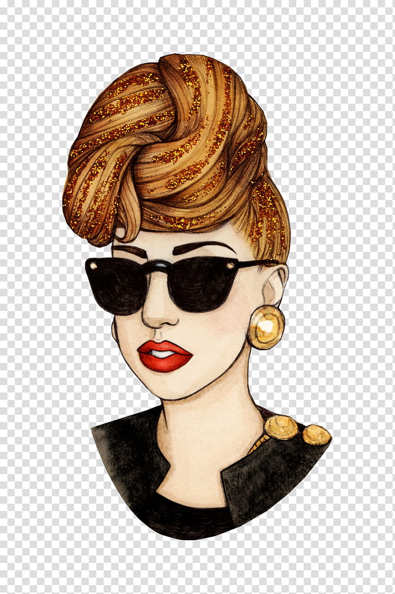 Helen Green  Drawings, woman in black sunglasses painting transparent background PNG clipart
