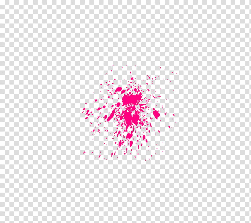Splatter, pink paint art transparent background PNG clipart