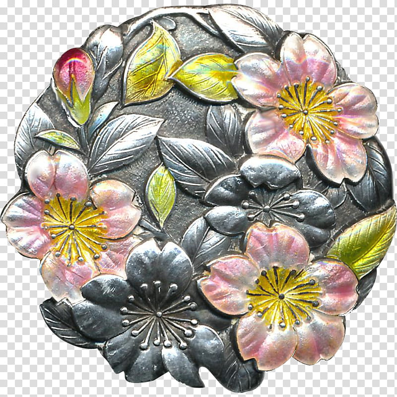 Flowers, Vitreous Enamel, Jewellery, Button, Vintage Clothing, Ruby Lane, Antique, Ebay transparent background PNG clipart