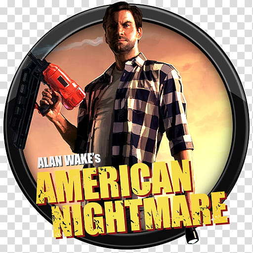 Alan Wakes American Nightmare Label, Xbox 360, Video Games, Remedy Entertainment, Xbox Game Studios, Xbox One, Xbox Live Arcade, Thirdperson Shooter transparent background PNG clipart