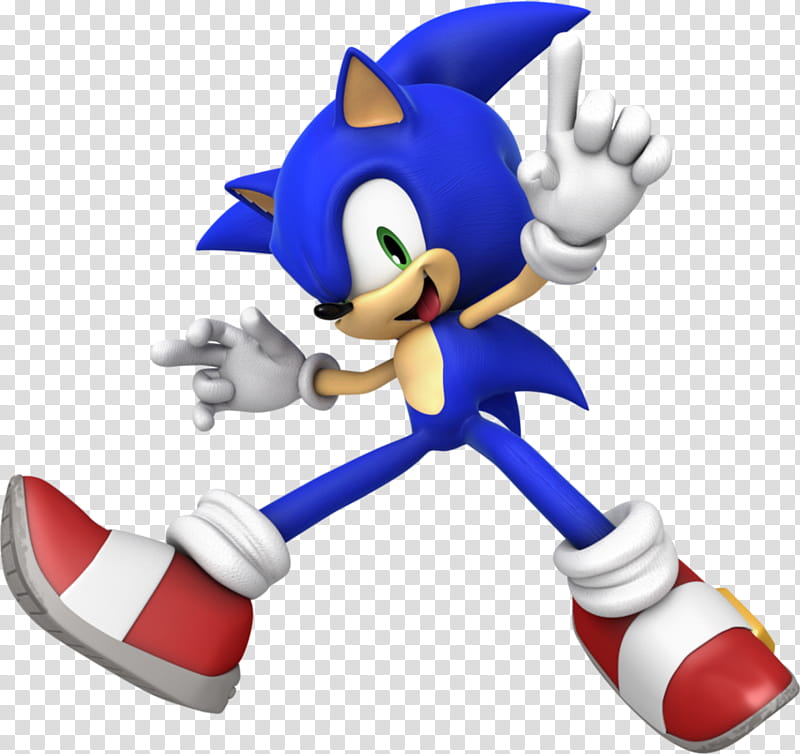 Best Sonic Render Yet :)))) transparent background PNG clipart