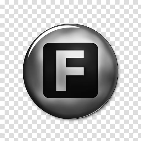 Silver Button Social Media, fark square webtreatsetc icon transparent background PNG clipart