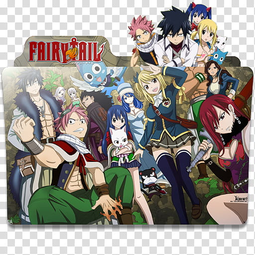 Anime Icon Pack , Fairy Tail  transparent background PNG clipart