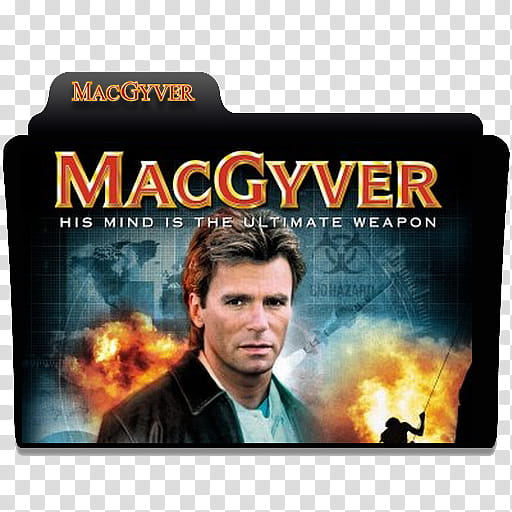 TV Folder Icon , MacGyver transparent background PNG clipart