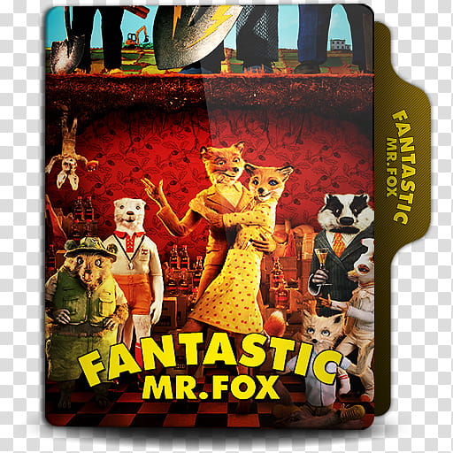 Animation  folder icon, Fantastic Mr. Fox. transparent background PNG clipart