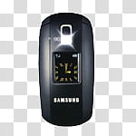 Mobile phones icons , jhykkj, black Samsung flip phone transparent background PNG clipart
