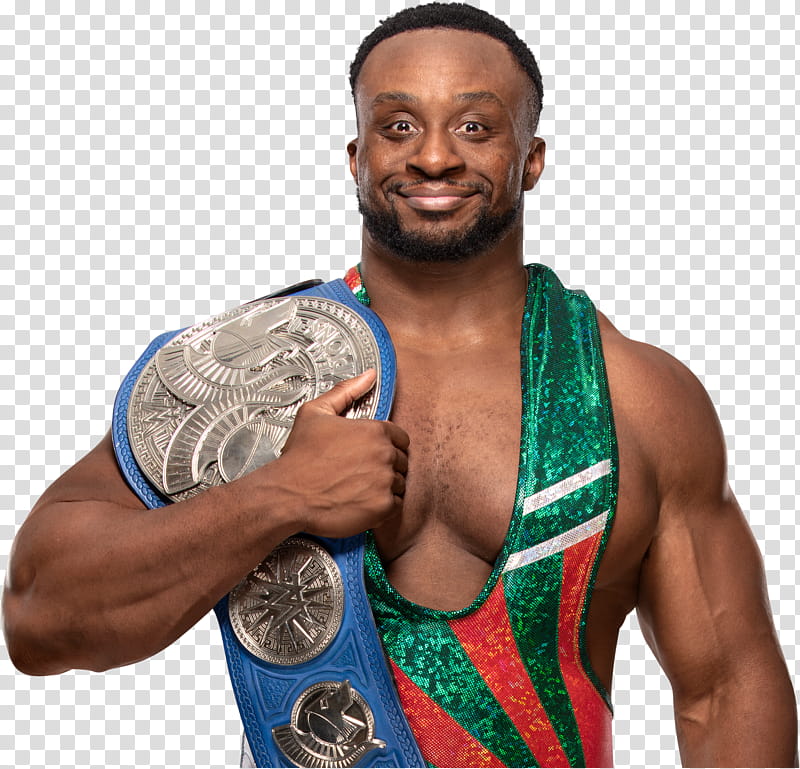 Big E  SDLIVE Tag Team Champion transparent background PNG clipart