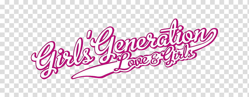 SNSD render LOVE n GIRLs Logo, Girl's Generation Love & Girls transparent background PNG clipart