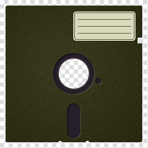 Diskette , green floppy disc illustration transparent background PNG clipart