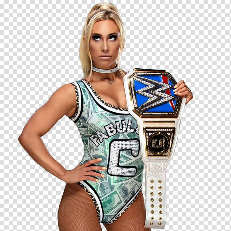Carmella Smackdown Womens Champion transparent background PNG clipart