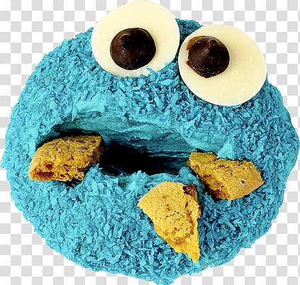 Lovely Cupcake , Cookie Monster pinata transparent background PNG clipart