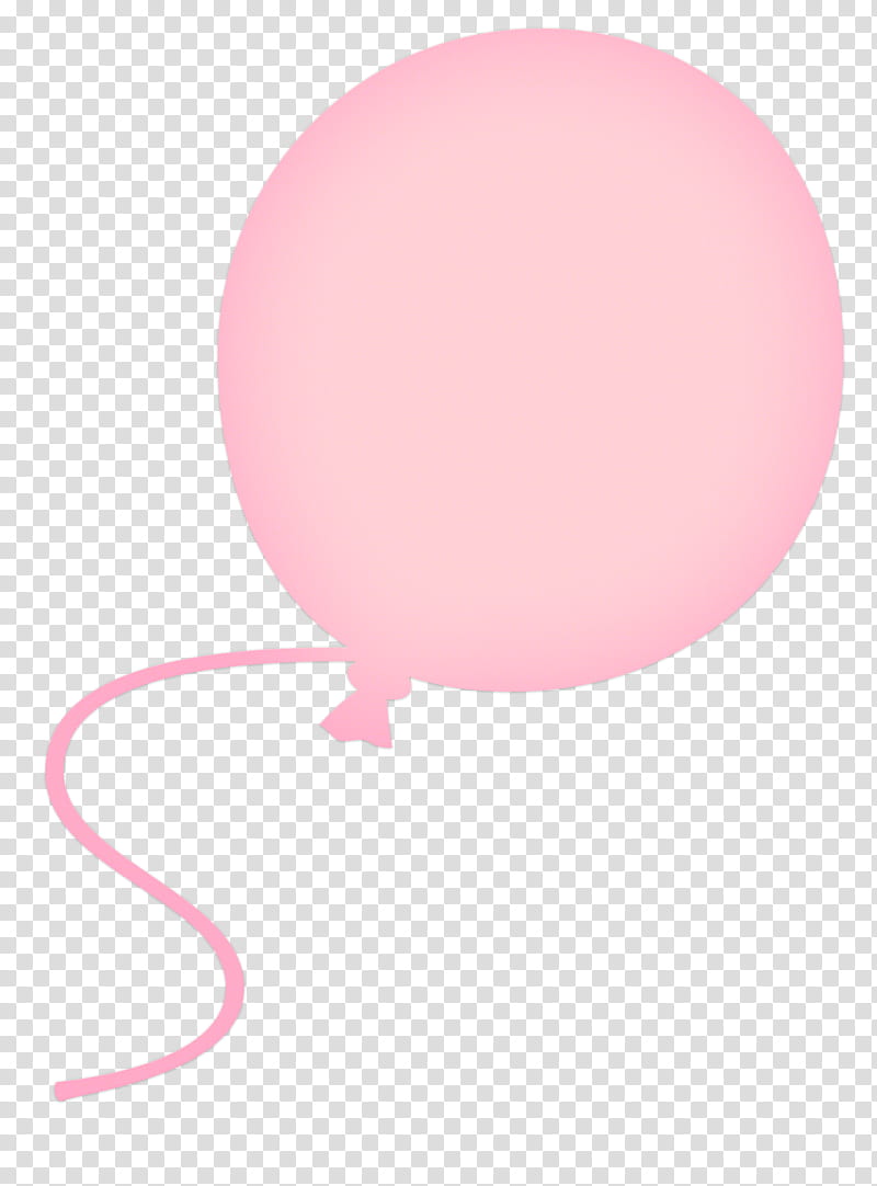 Cute ico, pink balloon transparent background PNG clipart