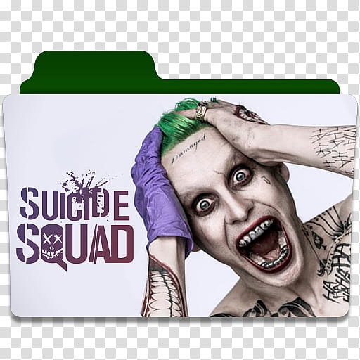 Suicide Squad Version  Folder Icon, Suicide Squad () transparent background PNG clipart