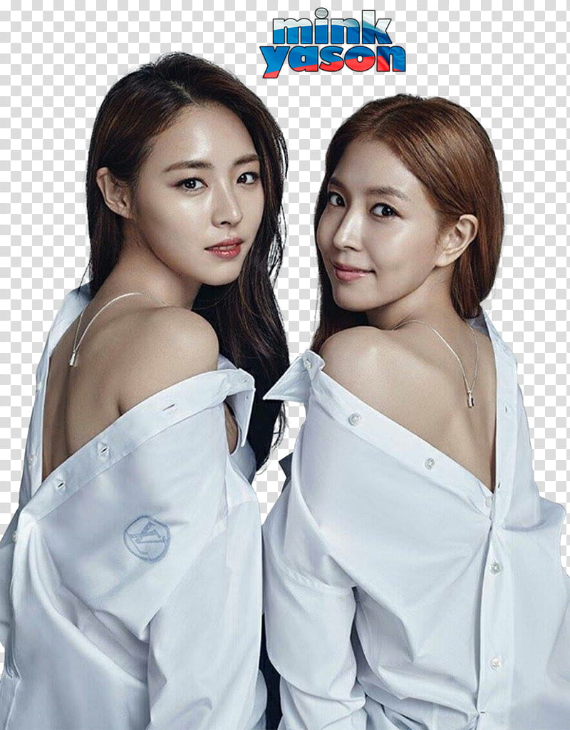 Render with BoA and Lee Yeon Hee for SURE transparent background PNG clipart