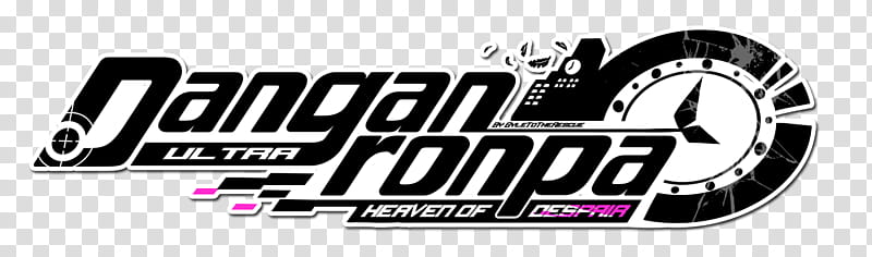 ULTRA DANGANRONPA Heaven of Despair LOGO transparent background PNG clipart