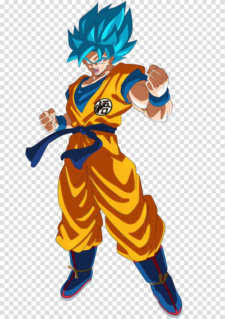 Goku Super Saiyajin Blue  transparent background PNG clipart