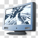 brushed macosx theme, white flat screen computer monitor turn on transparent background PNG clipart