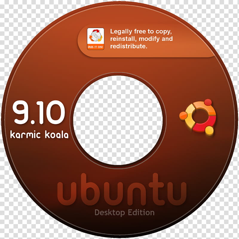 Ubuntu   cd label, Ubuntu disc transparent background PNG clipart