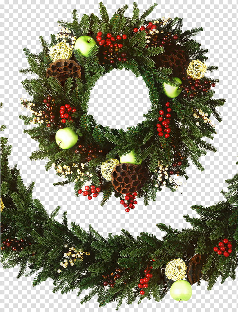 Christmas Tree Branch, Wreath, Christmas Day, Garland, Santa Claus, Balsam Hill, Biblical Magi, Artificial Christmas Tree transparent background PNG clipart