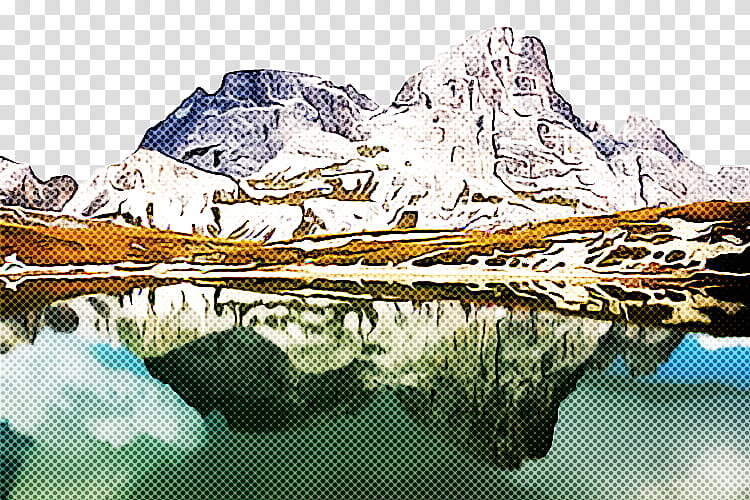 reflection natural landscape nature water mountainous landforms, Mountain Range, Wilderness, Water Resources, Lake transparent background PNG clipart
