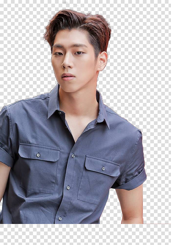 KNK Solo Knock, Korean male celebrity transparent background PNG clipart