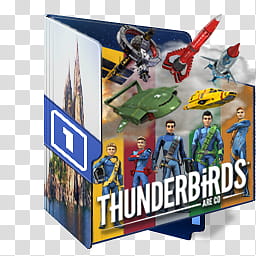 Thunderbirds Folder Icons , Thunderbirds Are Go () (S) Folder Icon V transparent background PNG clipart