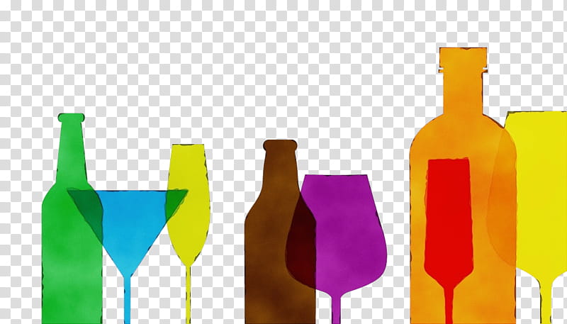 Plastic Bottle, Watercolor, Paint, Wet Ink, Liquor, Wine, Beer, Energy Drink transparent background PNG clipart