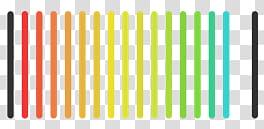 pallium  for iphone GS, red, orange, yellow, green, and blue line illsutration transparent background PNG clipart