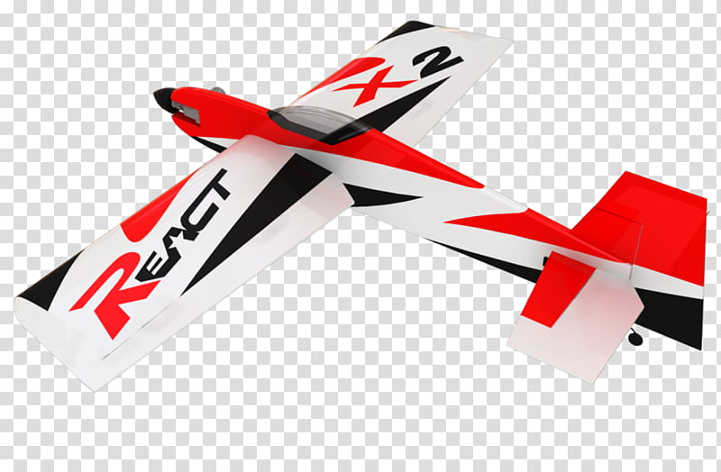 React X RC airplane  transparent background PNG clipart