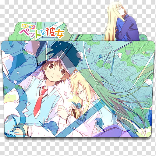 Anime Icon Pack , Sakurasou no Pet na Kanojo transparent background PNG clipart