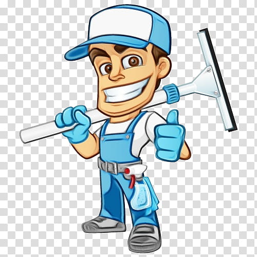 cartoon solid swing+hit plumber auto mechanic, Watercolor, Paint, Wet Ink, Cartoon, Solid Swinghit, Thumb transparent background PNG clipart