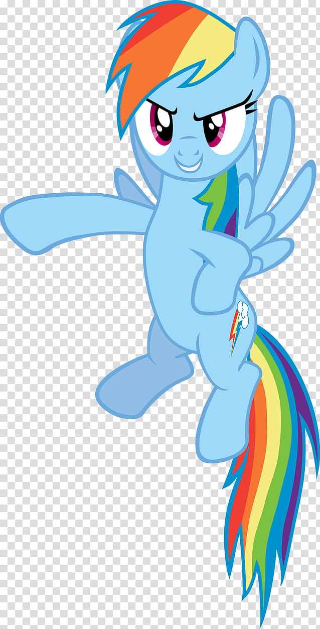 Rainbow Dash points out, My Little Pony unicorn transparent background PNG clipart