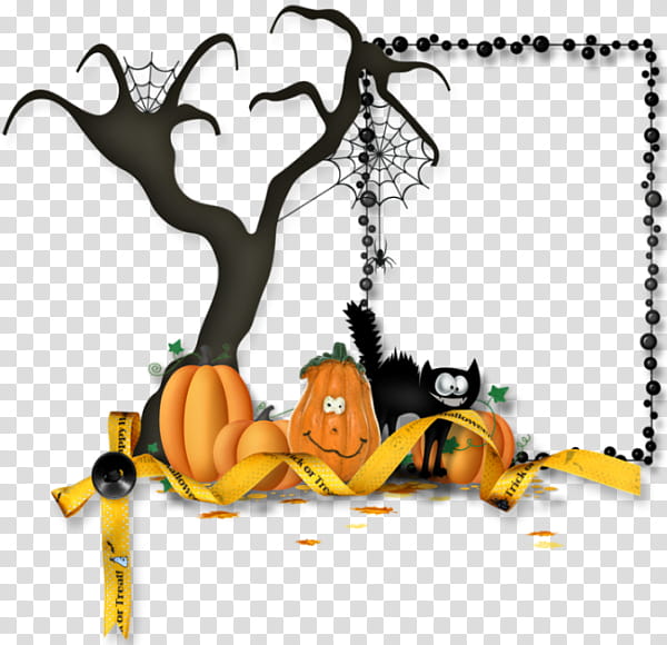Halloween Trick Or Treat, Frames, Halloween , Trick Or Treat Halloween Frame transparent background PNG clipart