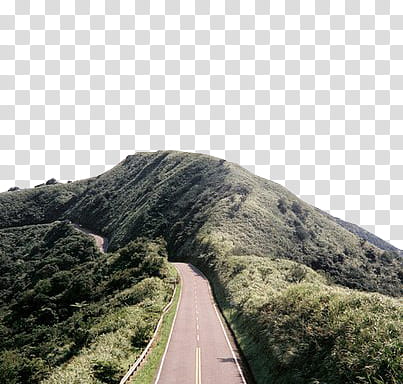 #, Beyond The Horizon, road on mountain during daytime transparent background PNG clipart