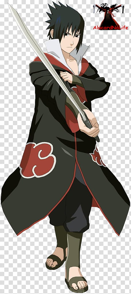 Sasuke Uchiha (Akatsuki) transparent background PNG clipart