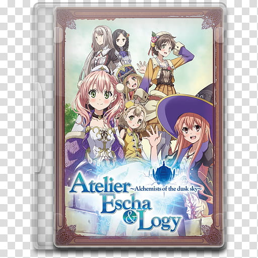 TV Show Icon , Atelier Escha & Logy, Alchemists of the Dusk Sky transparent background PNG clipart