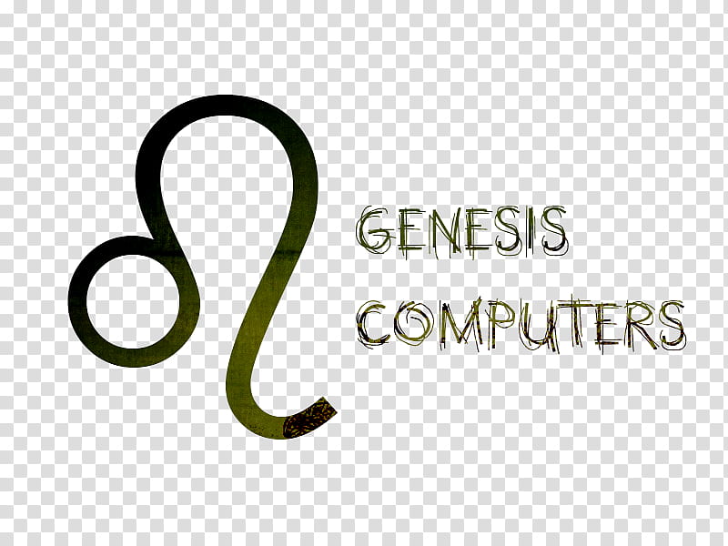 GENESIS COMPUTERS LOGO transparent background PNG clipart