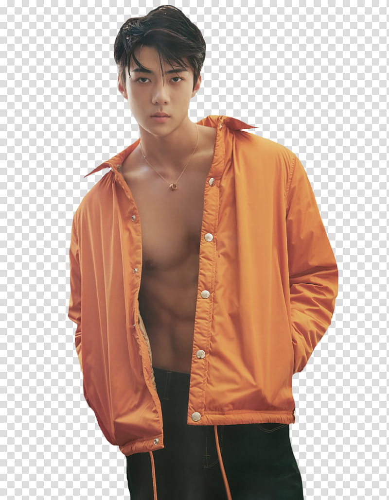 Sehun For Leon Magazine transparent background PNG clipart