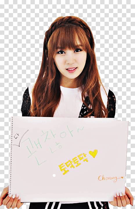 Apink Chorong transparent background PNG clipart