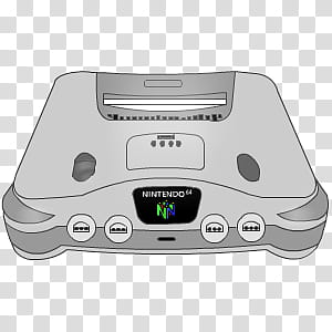 Ultimate Console Sykons, Nintendo  (silver) icon transparent background PNG clipart