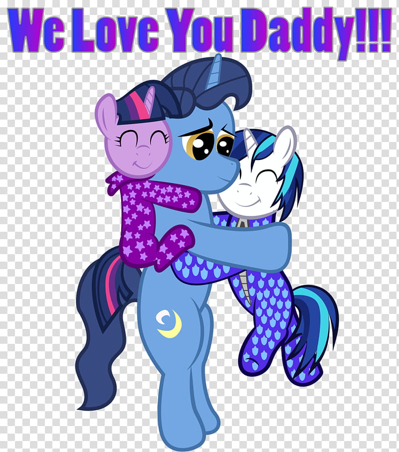 I Love You, I Love You Daddy, Hug, Drawing, Father, Fan Art, Fathers Day, Mylittlepony transparent background PNG clipart