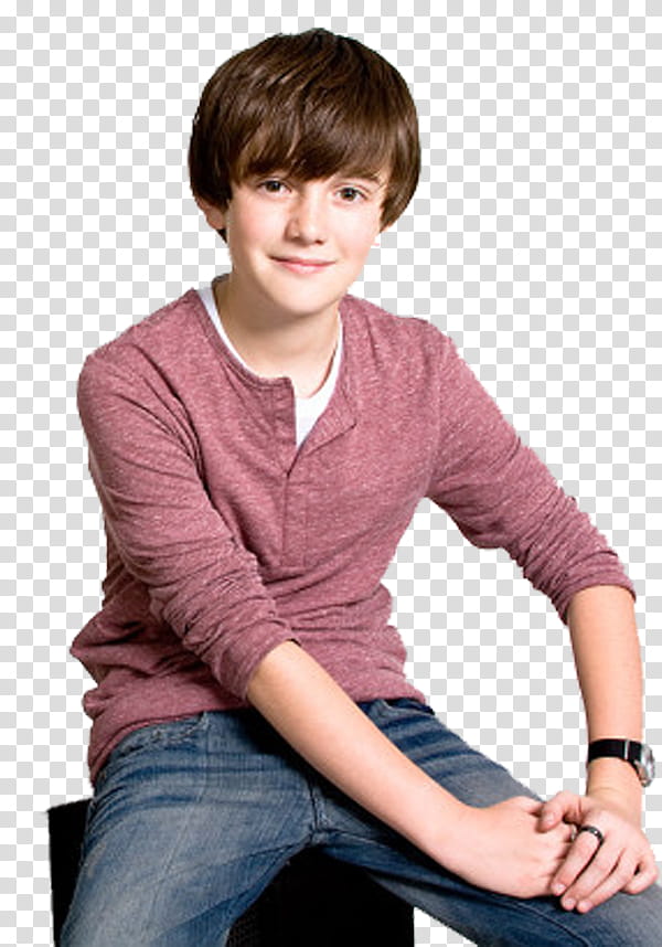 greyson chance, boy's heather red top transparent background PNG clipart