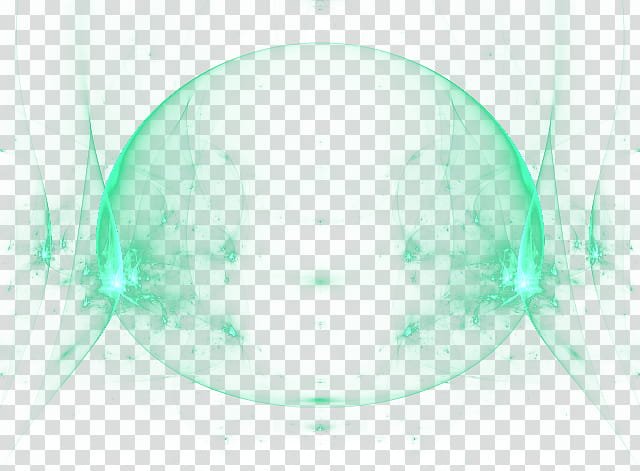 Green Orb transparent background PNG clipart