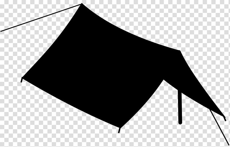 Tent, Triangle, Black M, Leaf, Line, Blackandwhite, Shade, Symmetry transparent background PNG clipart