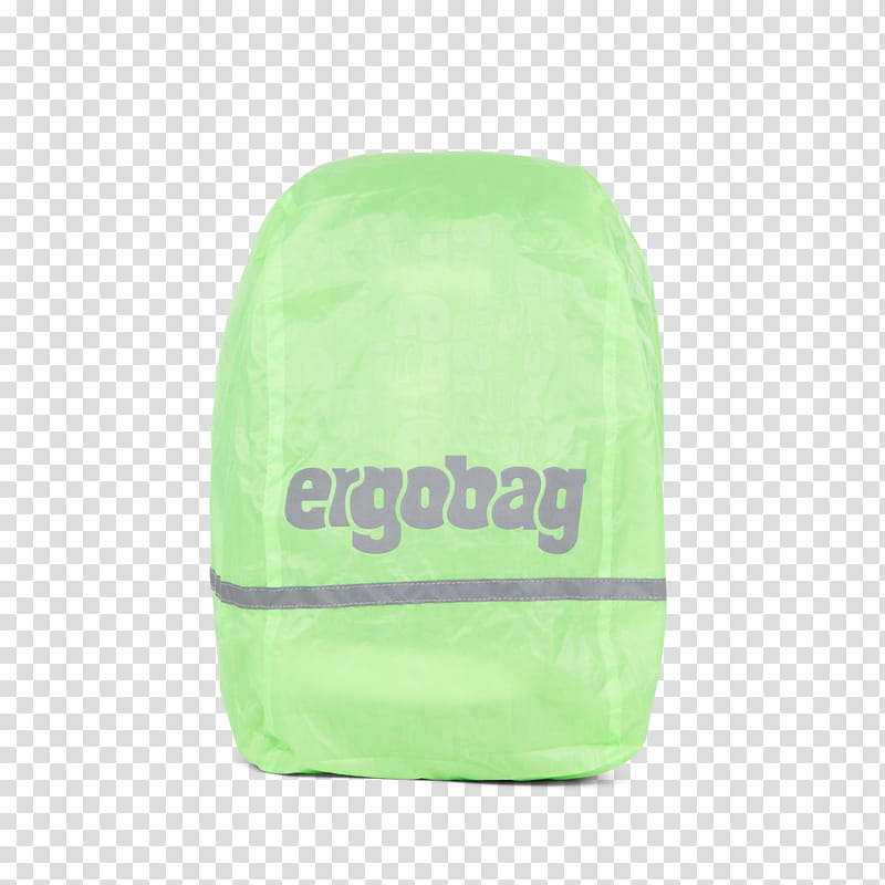 Background Green, Satchel, Rain Poncho, Backpack, Raincoat, Ergobag, Industrial Design, Fluorescence transparent background PNG clipart