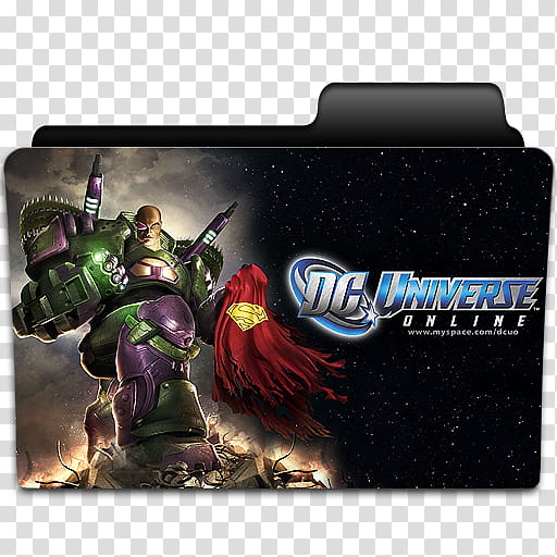 Game Folder   Folders, DC Universe Unline folder icon transparent background PNG clipart