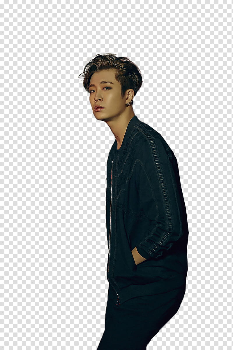 GOT , male South Korean singer in gray shirt transparent background PNG clipart